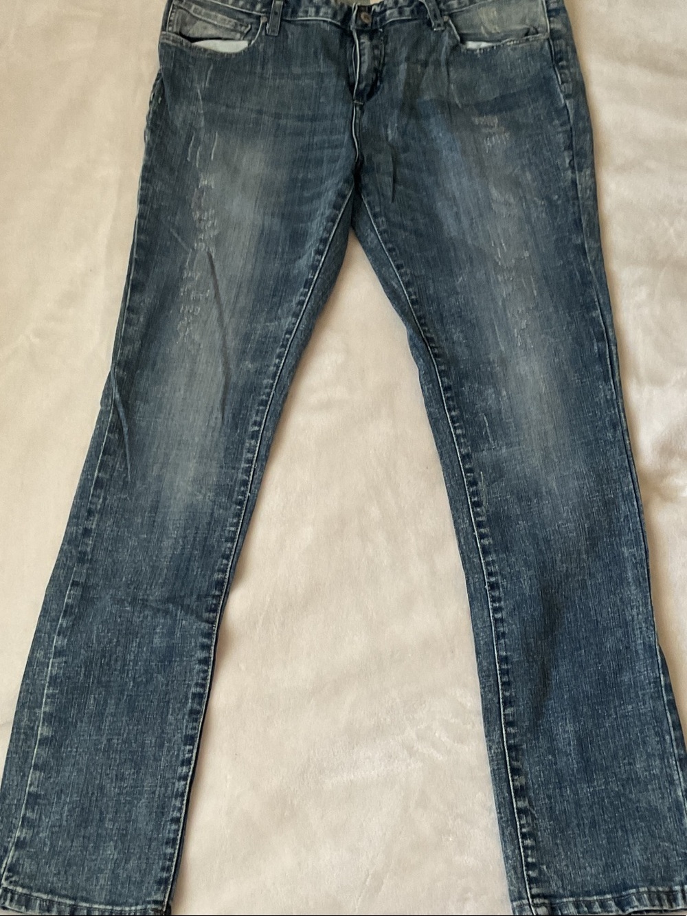 Charlotte Russe Women's Skinny Jeans in Faded Blue Wash